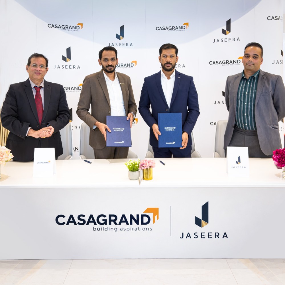 CASAGRAND APPOINTS JASEERA BUILDING CONTRACTING AS MAIN CONTRACTOR FOR CASAGRAND HERMINA AT DUBAI ISLANDS